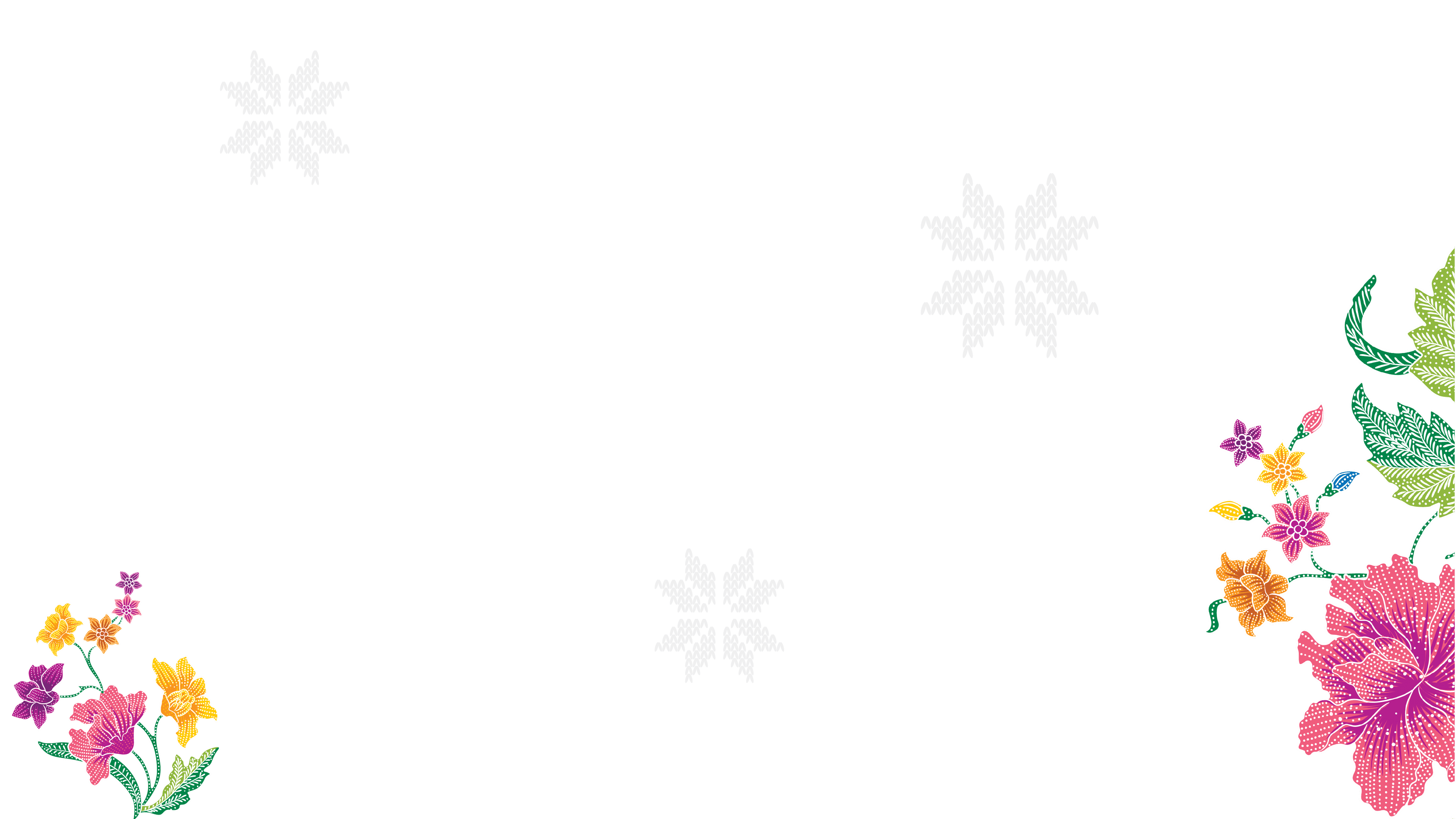 Bunga Raya decorative accent